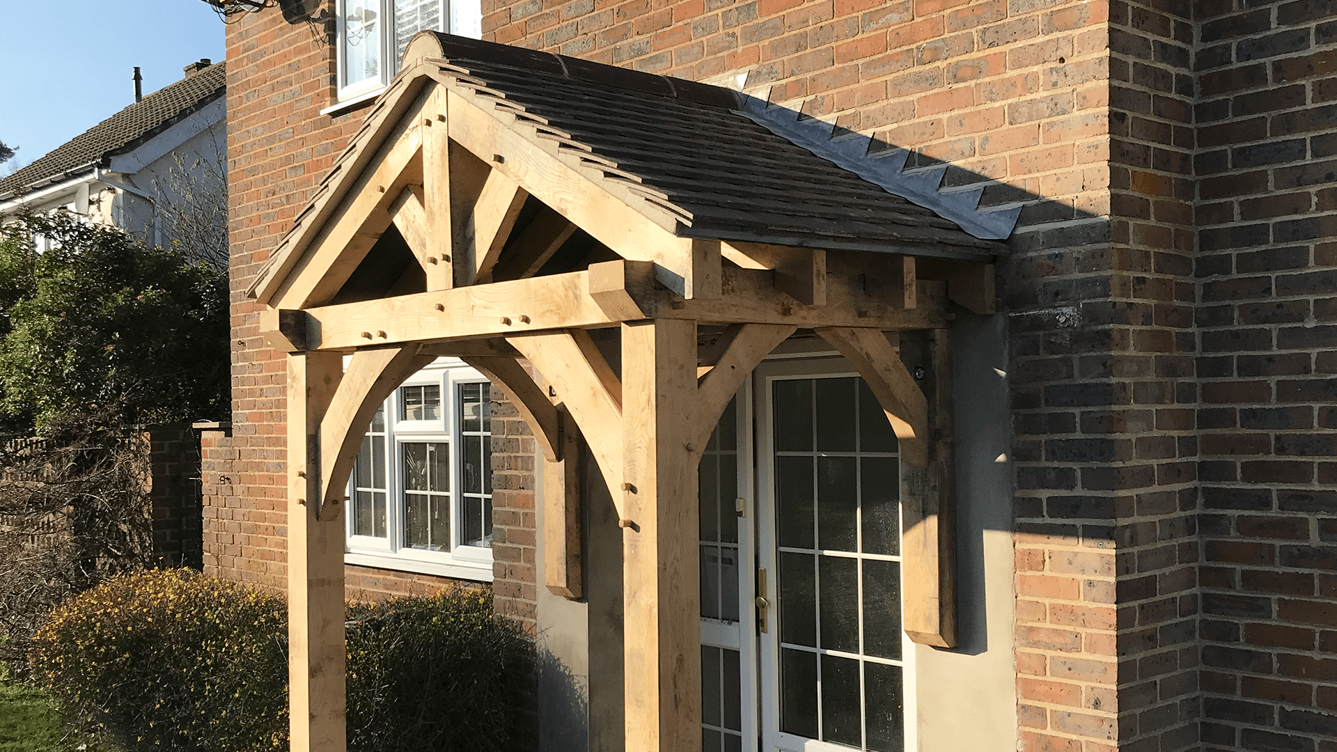 How to Build a Wooden Porch Trade Oak Building Kits