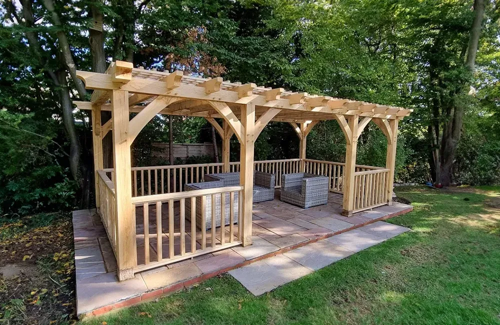 Oak Pergolas Trade Oak Building Kits