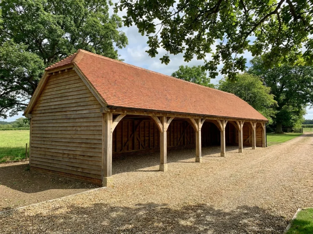 five-bay-open-oak-frame-garage