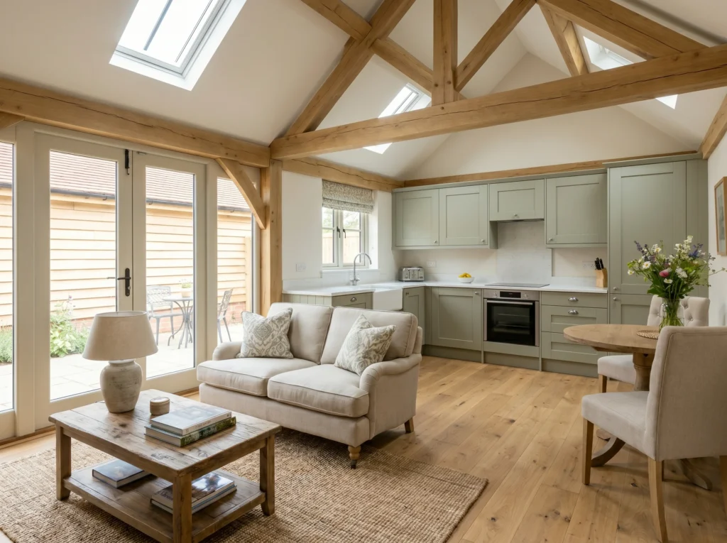 open-plan-kitchen-living-area-oak