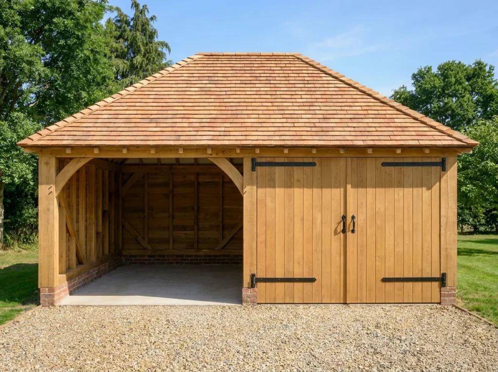 two-bay-oak-frame-garage-fresh-2